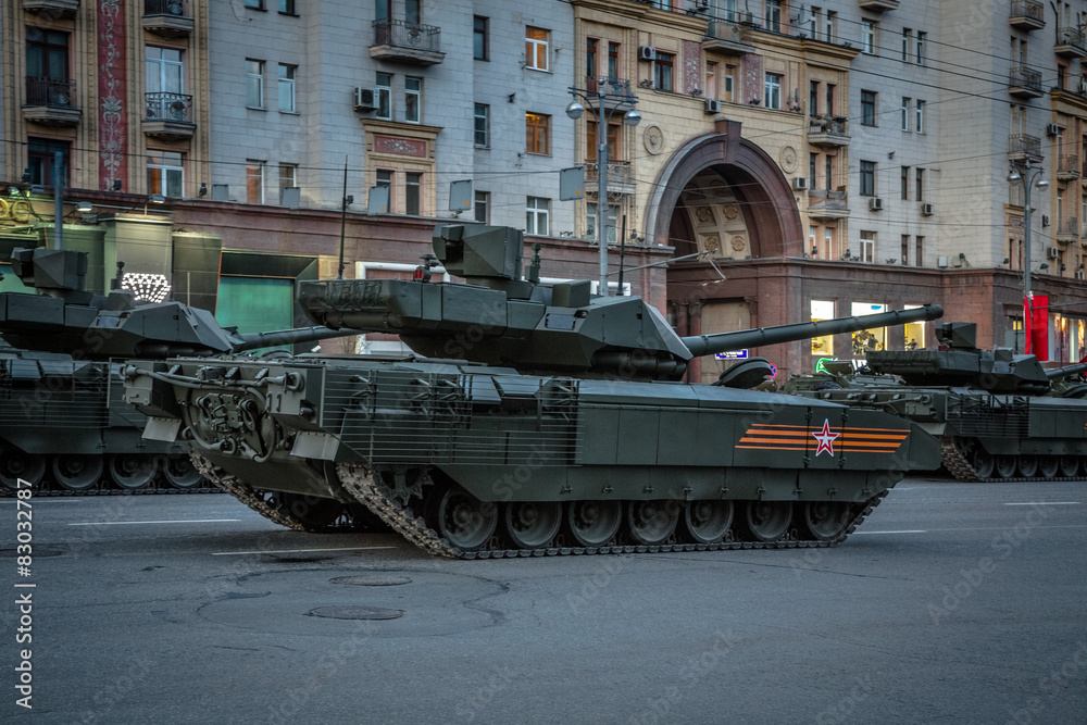 Canvas Prints Armata T-14 main russian battle tank