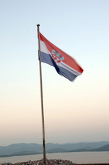 Kroatische Flagge