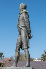 Statue of Theobald Wolfe Tone Bantry Ireland