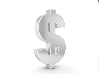 silver dollar symbol