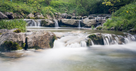 Obraz premium Wasserfall in Pfäffikon