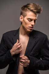 Fashion portrait of man