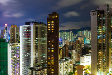 Beautiful HongKong cityscape