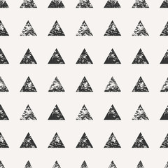 Abstract Triangular Shapes Seamless Pattern