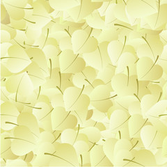 Brownish Leaves Seamless Pattern