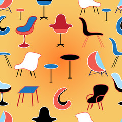 pattern of different seating Furniture