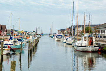 Fischereihafen in Bogense