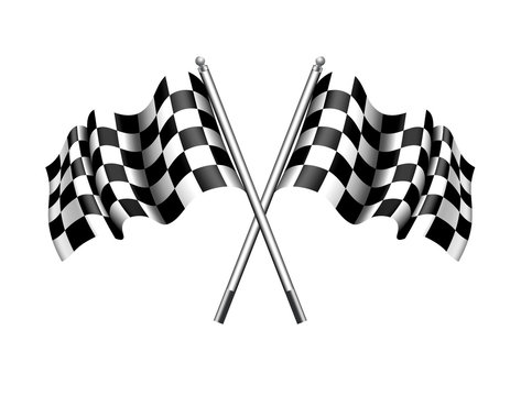 Chequered Flags Motor Racing - Checkered Flag