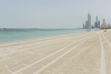 Beach in Abu Dhabi