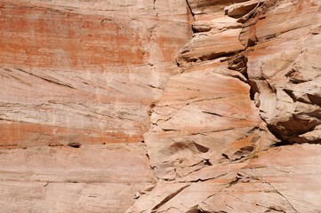 Textured and weathered sandstone background.