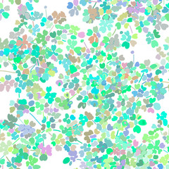 Flower abstract  seamless pattern