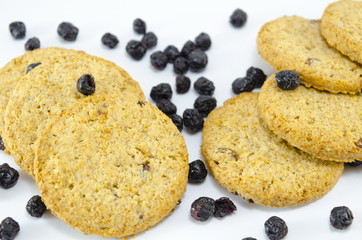 Integral cookies with aronia