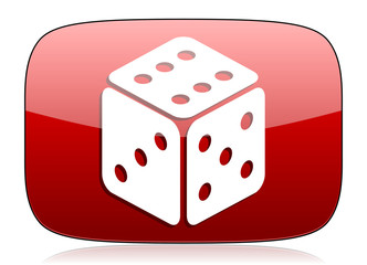 game red glossy web icon