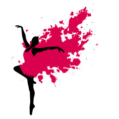 Ballet dancer in motion - 83049776
