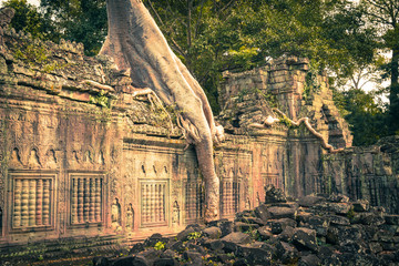 Preah Khan temple, Angkor area, Siem Reap, Cambodia
