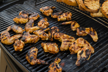 Teriyaki chicken wings