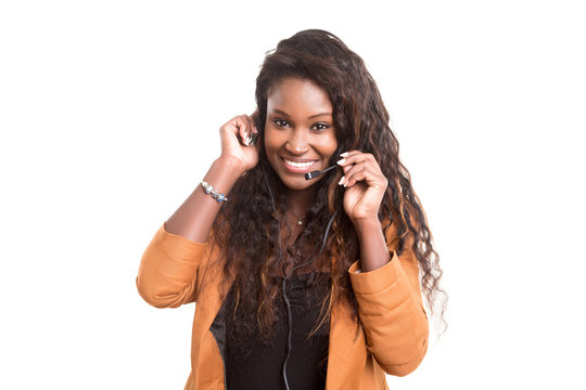 Telephone operator - Powered by Adobe