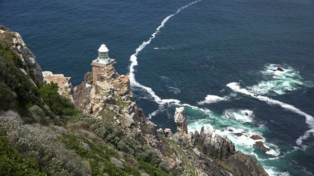 The world famous Cape Point (South Africa) as 4K footage