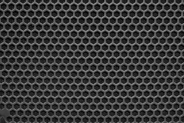 metal mesh of speaker grill texture