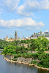 Fototapeta na wymiar Ottawa cityscape