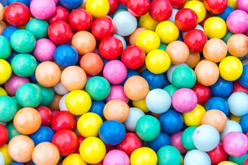 Abwaschbare Fototapete Colorful candies © jovannig
