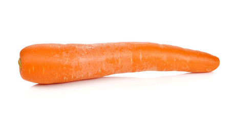 carrot on white background