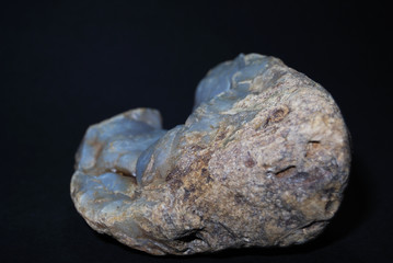Calcedonio-Collezione di minerali naturali "fiori di pietra"
