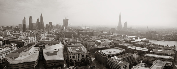 London rooftop view panorama