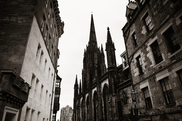 Edinburgh city street