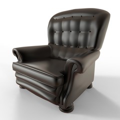 Office Chair Black Metallic Colors