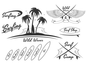Surf design elements