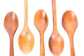 Wooden Spoon Isolated