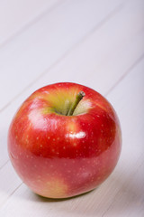 Red ripe apple