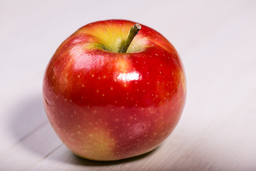 Red ripe apple