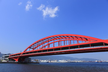 Obraz premium Kobe Bridge in Kobe, Japan