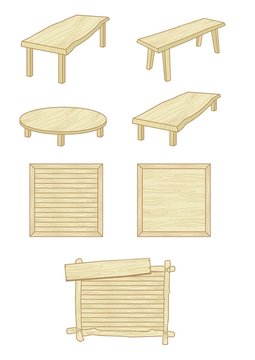 木製品イラスト
