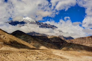 Fototapeta na wymiar Mountain peak in Northern area of Pakistan