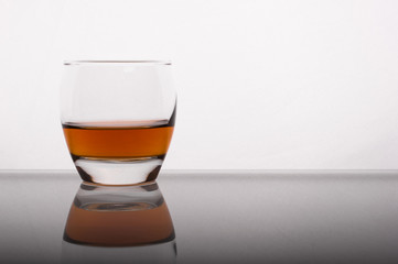 Whisky in the glass