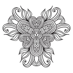 celtic knot pattern card, mandala, amulet