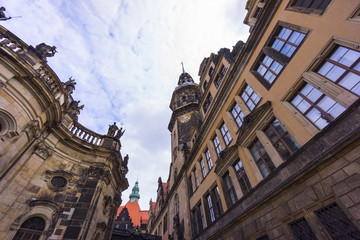 Fototapeta na wymiar Dresden street view
