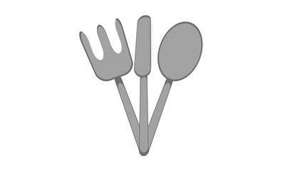 forchetta, coltello e cucchiaio