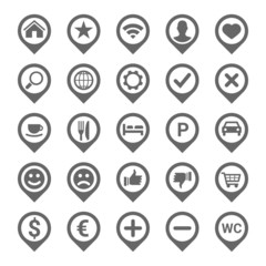 Pin Markierung mit Icon