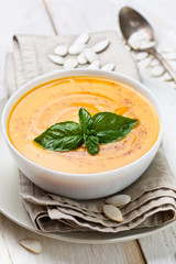 pumpkin soup - puree