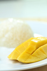 Mango with Sticky Rice.