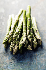 Bunch of fresh asparagus