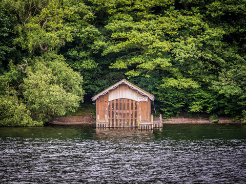 Small boathouse