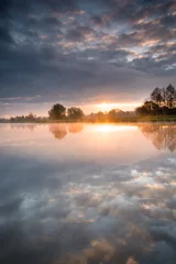Foto auf Acrylglas Morgen am Hunte river © Dar1930