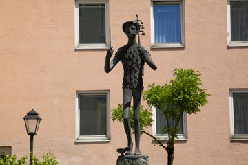 Naklejka premium 世界遺産ザルツブルクの旧市街