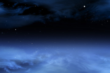 Fototapeta na wymiar night sky, background