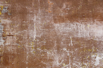 Fototapeta premium scratched brown metal surface